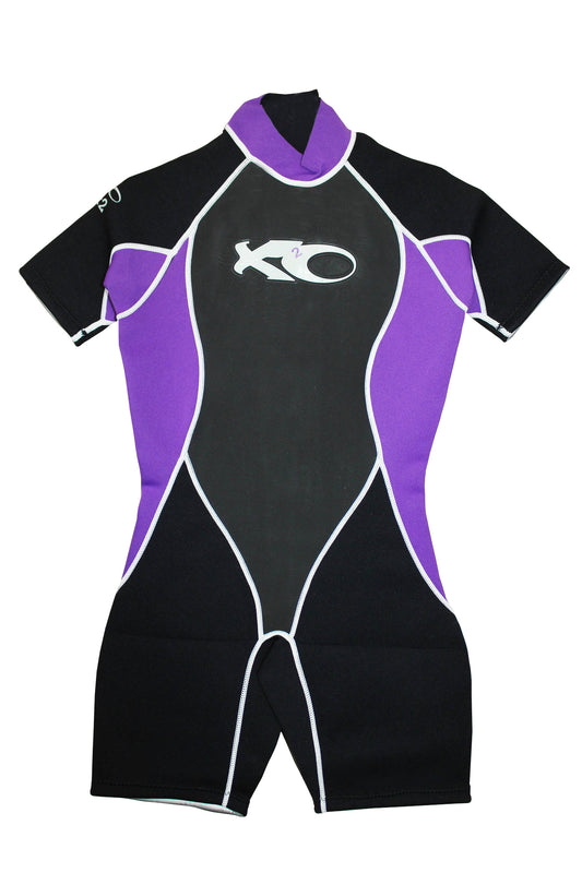 X2O Women's Spring Wetsuit 3:2 Powder Purple- Medium