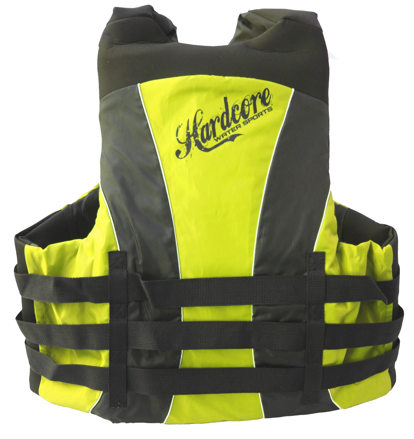 Hardcore Water Sports Premium Neo/Poly Life Jacket | USCG Approved Type III Life Vest for Waterskiing, Boating, Wakeboarding, Canoeing, Tubing