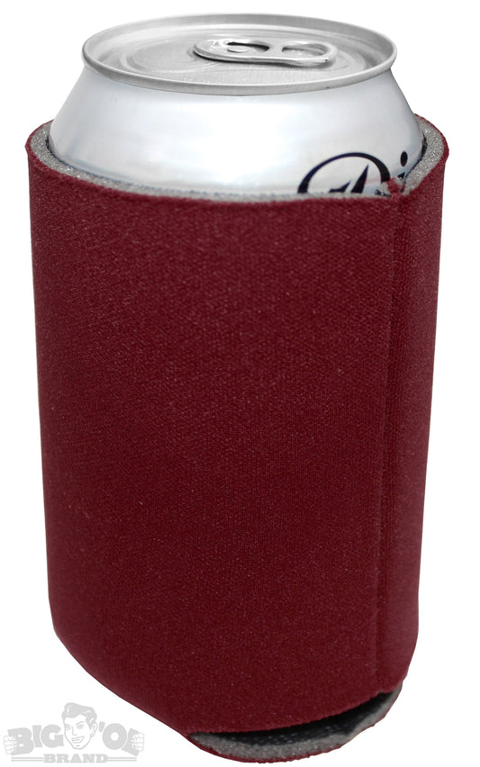 Beverage Can Cooler Blank Burgundy Beverage coolers 12 oz. Wedding