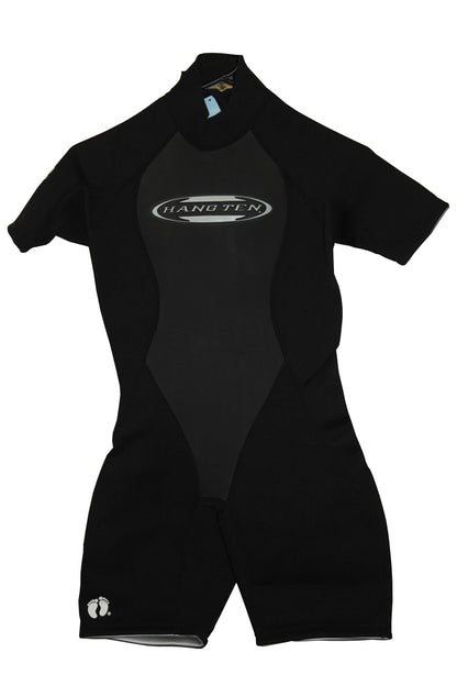 Hang Ten Women's Spring Wetsuit 3:2 Black - XS