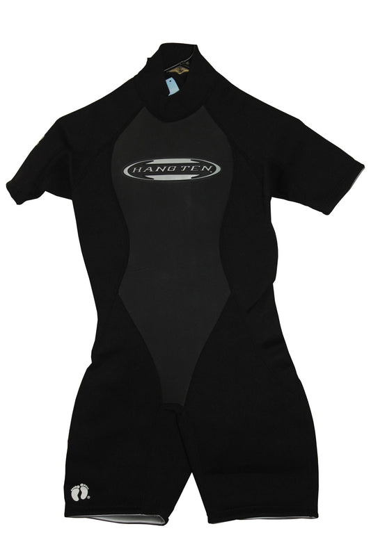 Hang Ten Women's Spring Wetsuit 3:2 Black - XS