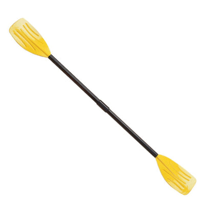 185 Cm. Kayak Paddle Curved Blade 2-pc with Aluminum Shaft (Yellow)