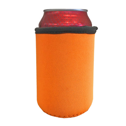 Neoprene Can Cooler Thick Sleeves for 12oz Cans - 6-Pack - Colorful Blank Design for any Event - Lightweight 4mm Thick Insulation Keeps Your Drinks Cool!