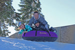 Ultimate Towable Snow Tube Sled | Inflatable Sledding Tube | Made In USA