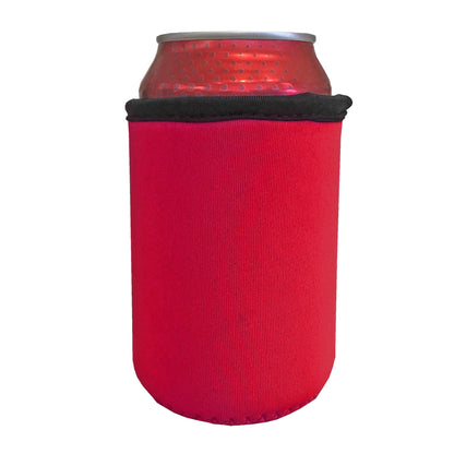 Neoprene Can Cooler Thick Sleeves for 12oz Cans - 6-Pack - Colorful Blank Design for any Event - Lightweight 4mm Thick Insulation Keeps Your Drinks Cool!