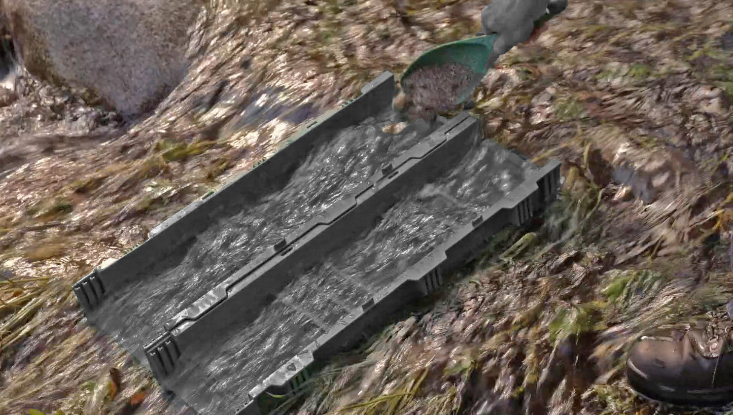 Sluice Fox Expandable Portable Sluice Box