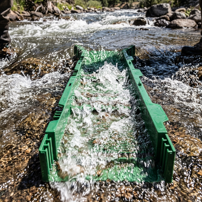 Sluice Fox 10-Piece Gold Panning Kit with 31" Sluice