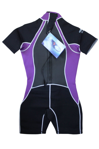 X2O Women's Spring Wetsuit 3:2 Purple - XS