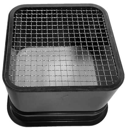 Sluice Fox mini classifier screen for gold panning kits, stainless steel screen mesh sifting sieve for prospecting and gem sorting; shark tooth sifter sifting pans