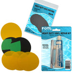 Repair Kit for Summerstylez Island | Vinyl glue |  Yellow and Black Multi Patches