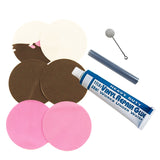Repair Kit for River Run Tube | Vinyl glue | Pink and Multi Patches