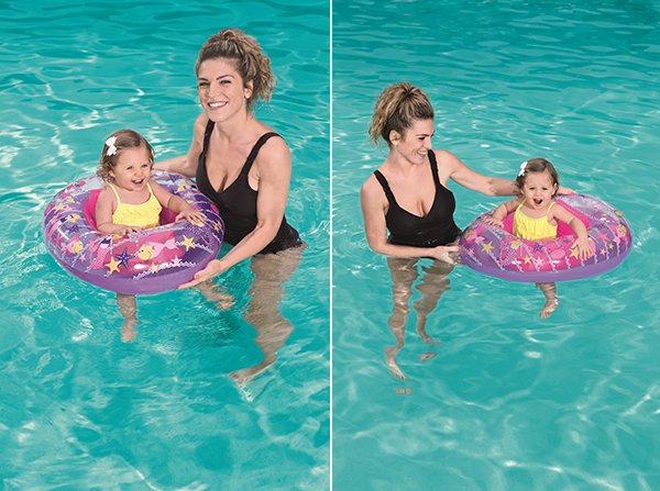 Bestway Baby Watercraft Inflatable Swimming Pool Float Raft (blue)