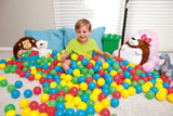 Bestway 100 Fun Colored Balls for Jump O Lene Bouncer Ball Pits Playhut