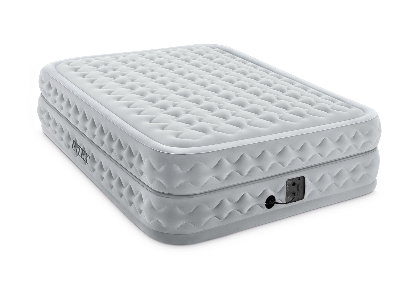 Intex Queen Supreme Air-Flow Airbed with Built-in Electric Pump