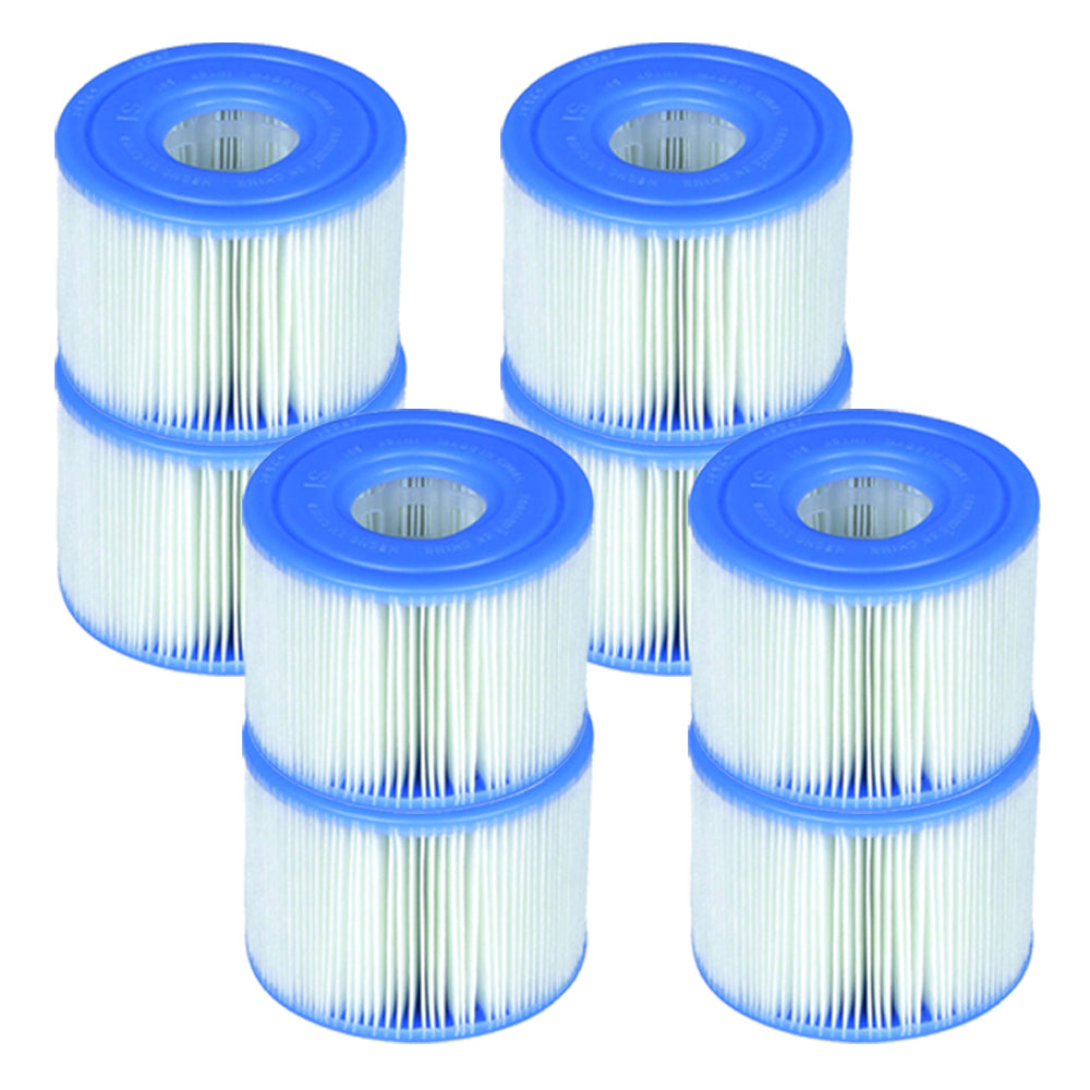 Intex PureSpa Type S1 Filter Cartridge Spa Replacement Cartridges 8 Pack