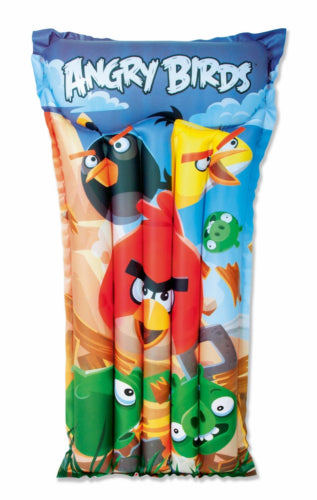Bestway Angry Birds Air Mat Inflatable Swimming Pool Lounge 47" x 24" Rovio
