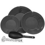Sluice Fox 4 Piece  Prospectors Gold Panning Starter Kit | Gold Pans |Pay Dirt Sand Scoop