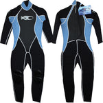 X2O Women's Full Wetsuit 3:2 Powder Blue - Large
