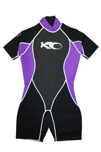 X2O Women's Spring Wetsuit 3:2 Purple - XS