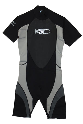 X2O Men's Spring Wetsuit 3:2 Silver - Large
